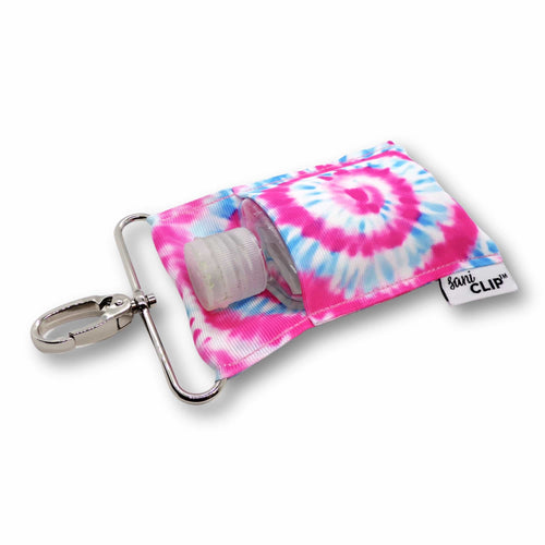 Pink and Blue Tie Dye SaniClip™