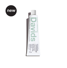 Load image into Gallery viewer, Davids Travel Size Premium Toothpaste / Sensitive + Whitening