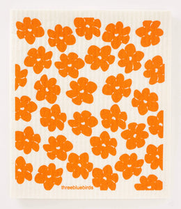 California Poppies Swedish Dishcloth - Minimal Optimist, LLC