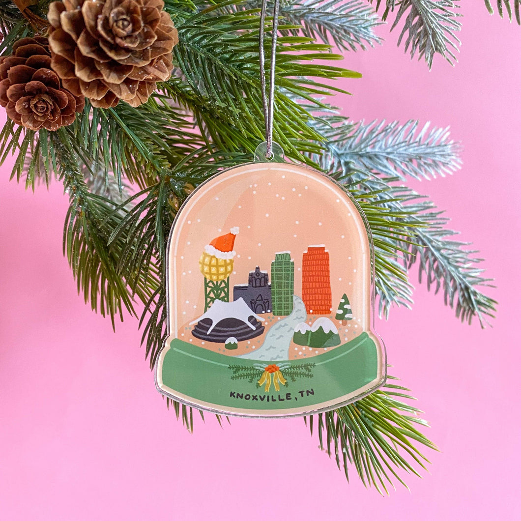 Knoxville Snow Globe Ornament