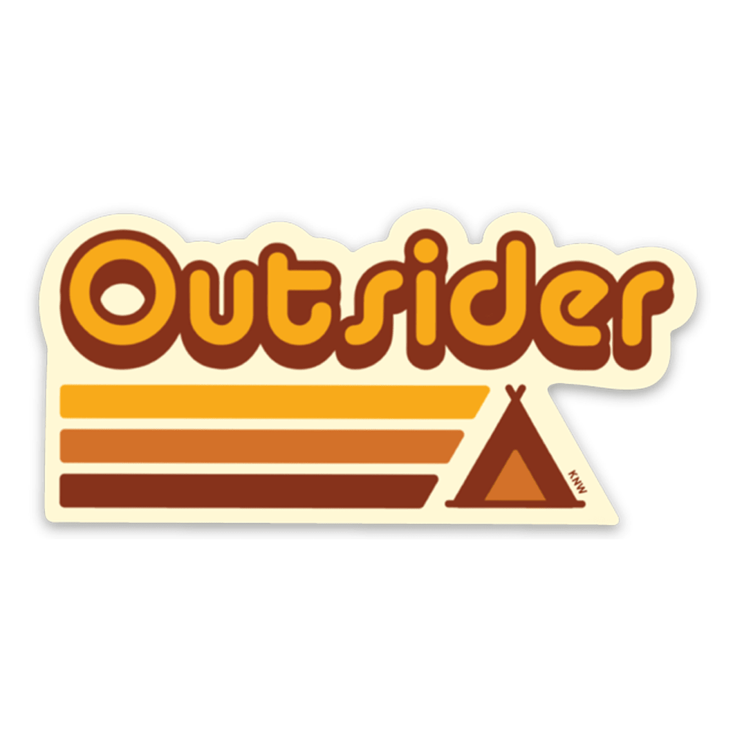 Outsider Sticker - Minimal Optimist, LLC