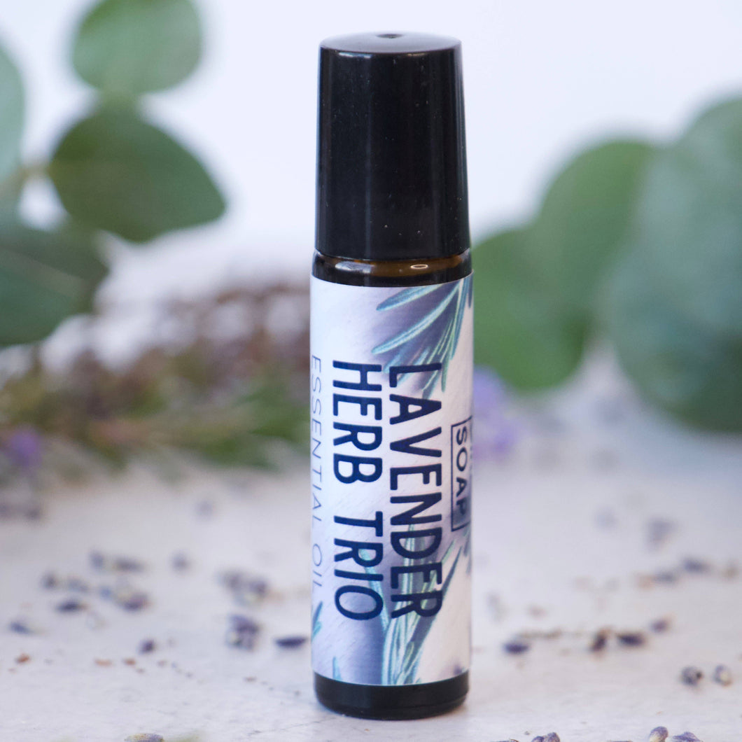 Lavender Herb Aromatherapy Roller