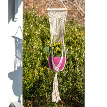 Load image into Gallery viewer, Macramé Plant Hanger:  Dragonfly
