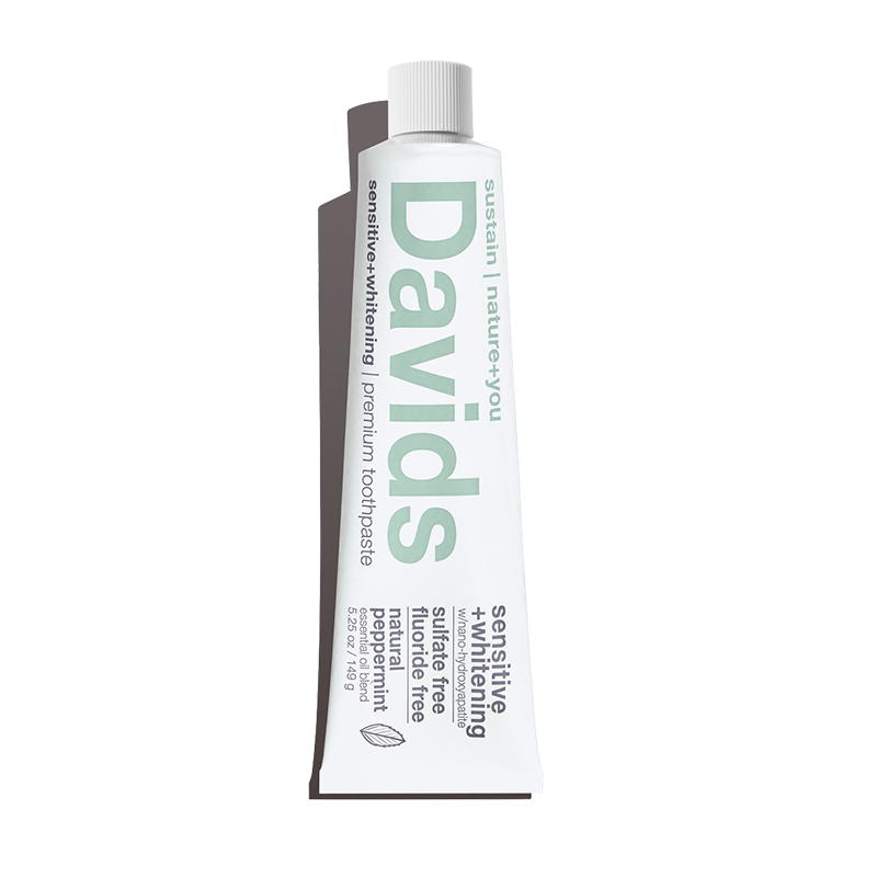 Davids Sensitive+Whitening Nano-Hydroxyapatite Premium Toothpaste