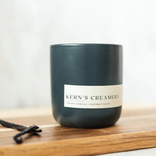 Load image into Gallery viewer, Kern&#39;s Creamery Candle (Creamy Vanilla &amp; Coconut Sugar)