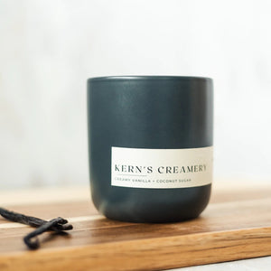Kern's Creamery Candle (Creamy Vanilla & Coconut Sugar)