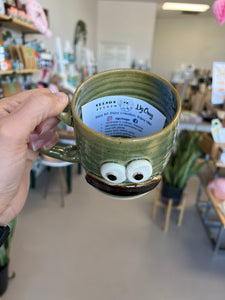Ug Chug - Bushy Mustache Stoneware Mug