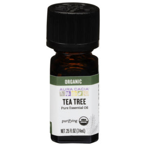 Tea Tree Pure Essential Oil - Organic (.25 fl oz)