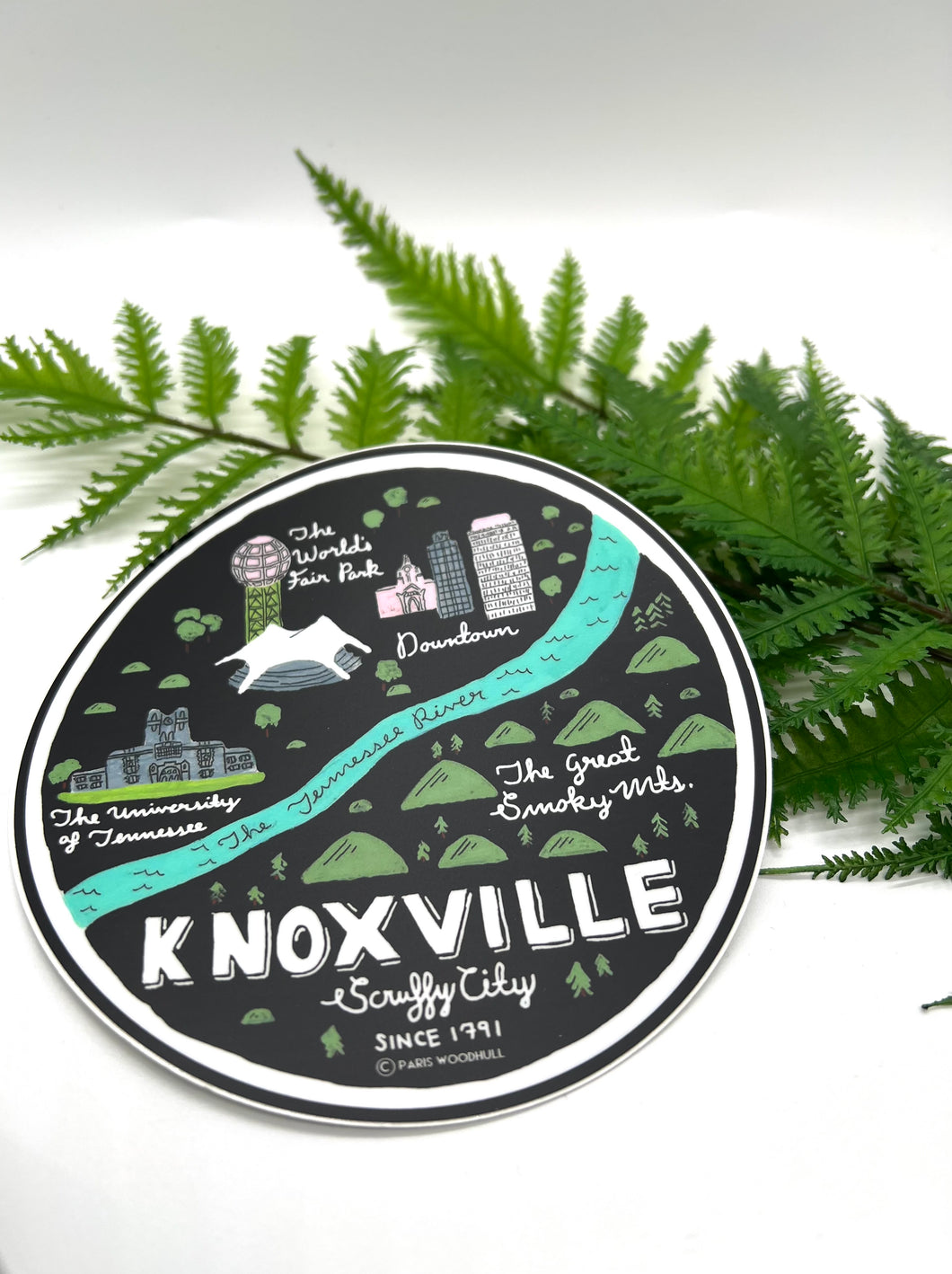 Knoxville Sticker - Large