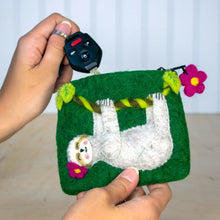 Load image into Gallery viewer, Swingin’ Sloth Coin Purse