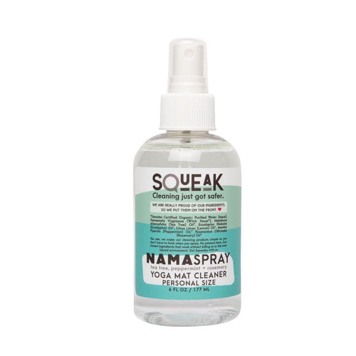 Squeak NamaSPRAY Yoga Mat Cleaner | tea tree, peppermint + rosemary - Minimal Optimist, LLC