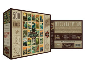 Great Smoky Mountains National Park Multi Puzzle - 500 pc