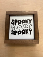 Load image into Gallery viewer, Spooky Halloween Wood Sign | Halloween Decor