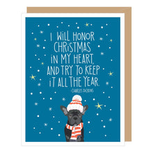 Load image into Gallery viewer, Charles Dickens Christmas Card