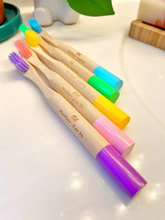 Load image into Gallery viewer, Bamboo Toothbrush for Kids